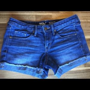 Mossimo midi jean shorts